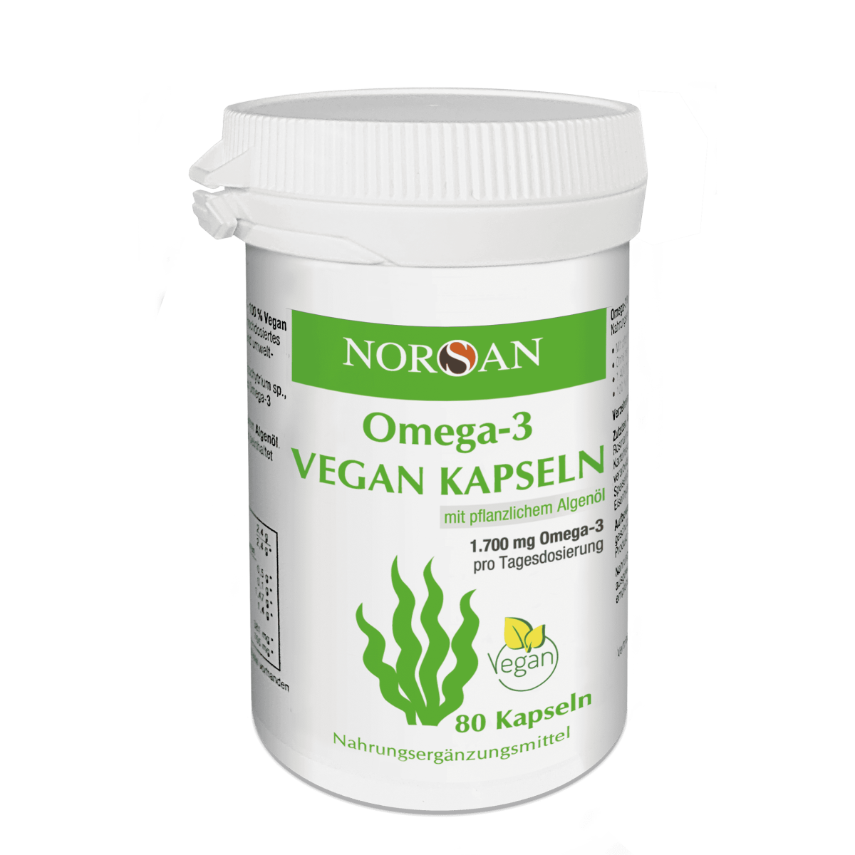 OMEGA-3 VEGAN KAPSELN, 60 Stück