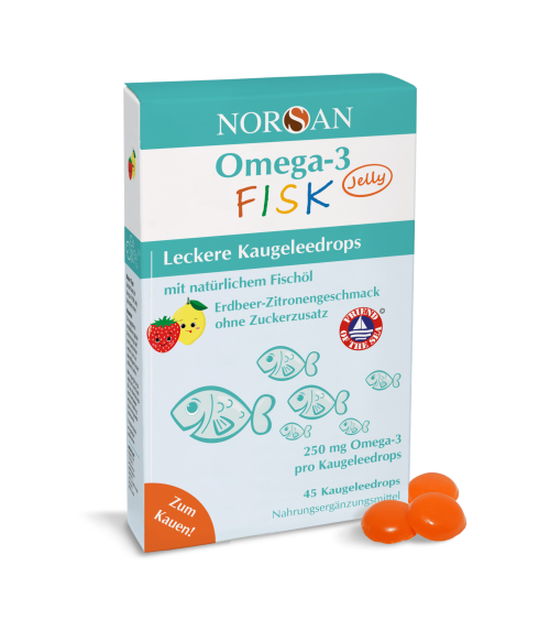 OMEGA-3 KIDS Jelly, 45 Stück