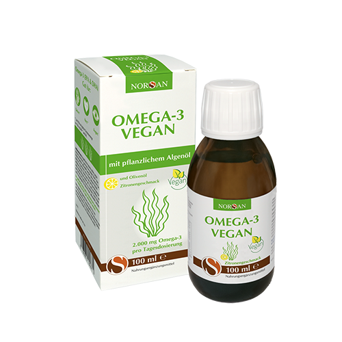 OMEGA-3 VEGAN aus Algenöl, 100 ml ÖL